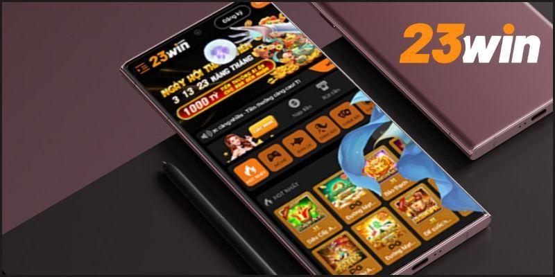 Lưu ý tải app 23WIN